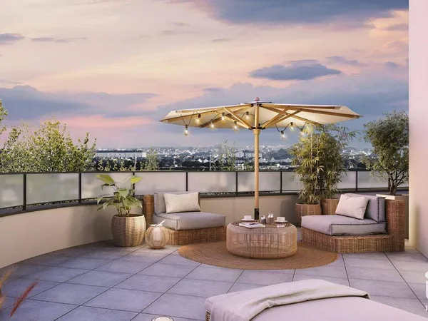Duplex 6 pièces 123 m² 