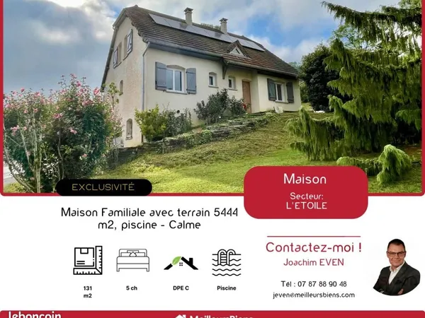 Maison 6 pièces 131 m² 