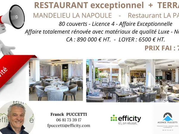 Fonds de commerce 300 m² 