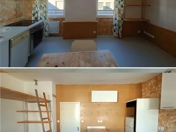 T2 34m² centre ville Brest st-martin 