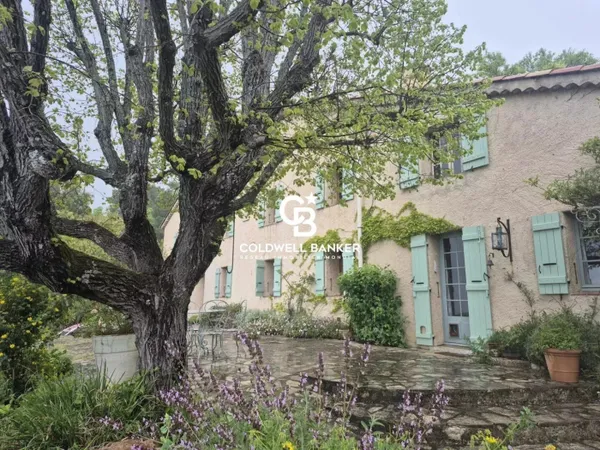 OPPORTUNITE Seillans, 3 habitations sur 7 hec 