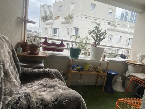 Paris XX-Appartement 3 pièces vendu loué 66,70 m2 Rue Pa 