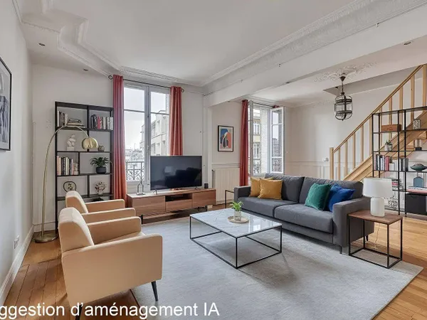 Duplex 3 pièces 72 m² 