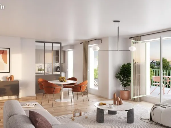Studio 1 pièce 36 m² 