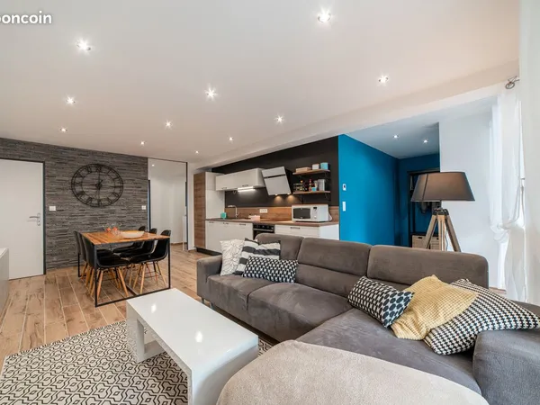 Bel appartement T4 meublé 85m2 