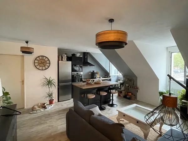 Location appartement meublé T3 centre ville 