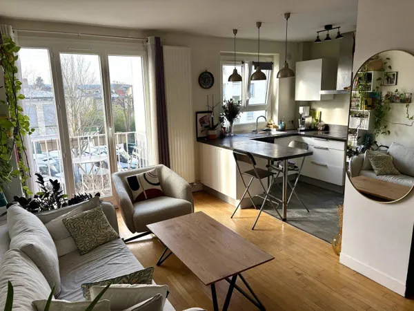 Appartement 3 pièces 53 m² 