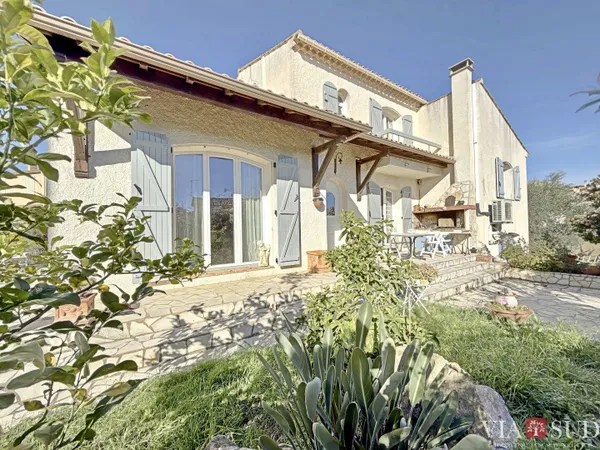 Exclusivité Béziers Quartier résidentiel du Garissou - charmante villa avec jardin et garage. 