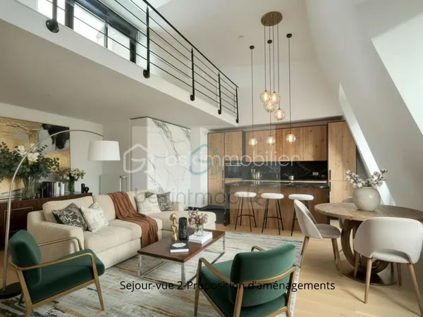 Duplex/triplex 4 pièces 89 m² 