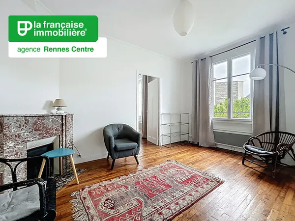 Appartement à louer - Type1 bis meublé - 36m2 - Centre Ville - Quartier Gare Nord - RENNES 