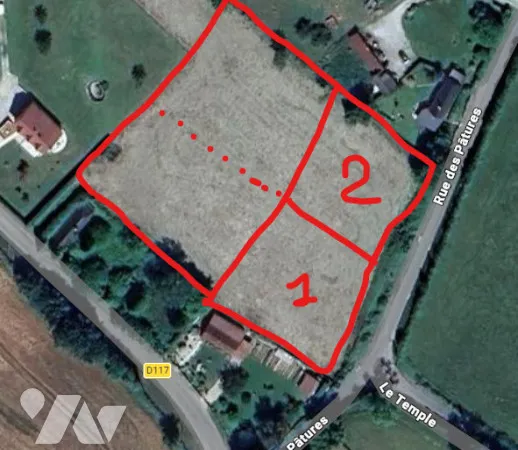 Terrain 1000 m² 