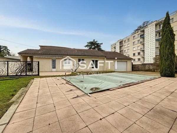 Maison 3 chambres avec piscine 