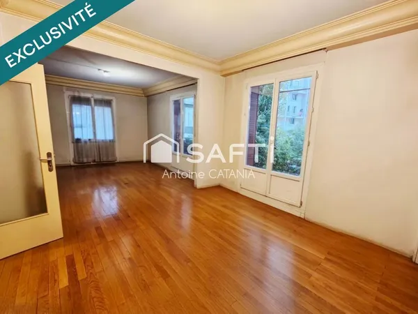 Spacieux 3 pièces +balcon boulevard Marechal Foch 