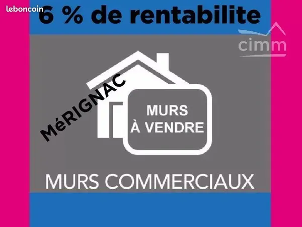 Boulangerie, épicerie, local commercial 210 m² Mérignac 