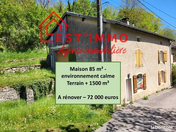 Maison de village 4 pièces 85 m² 