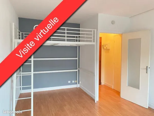 Studio 1 pièce 22 m² 