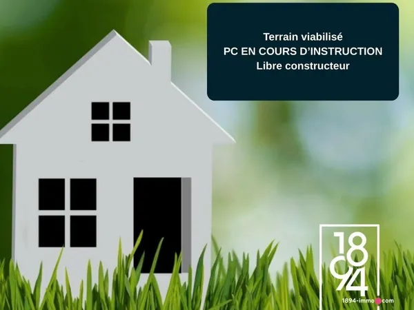 Terrain 420 m² Plan De Cuques 
