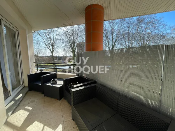 Appartement T2 dans résidence sécurisée avec parking et piscine 