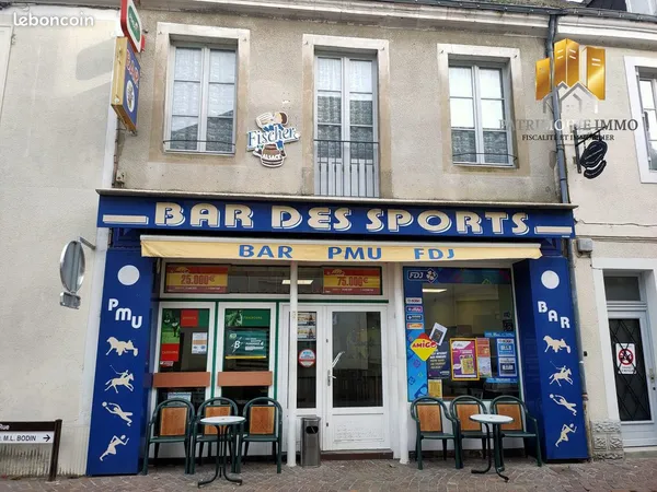 Bar, fdj, pmu 177 m² Le Grand-Lucé 
