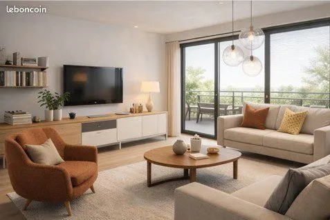 Appartement 3 pièces 63 m² 