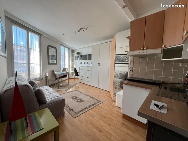 Studio meublé 24 m² centre ville 