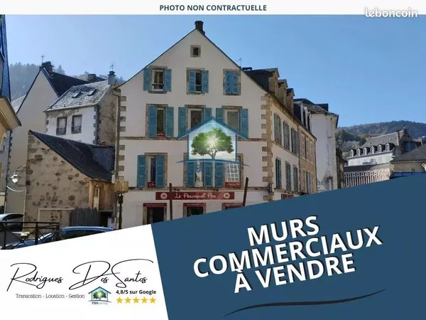 Hôtel, local commercial 682 m² La Bourboule 