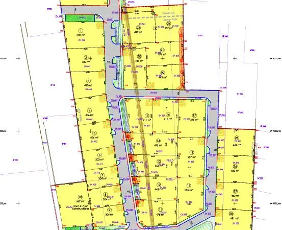 Terrain 493 m² Saint Uze 