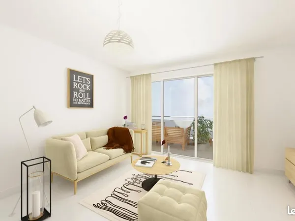 Appartement 2 pièces 51 m² 