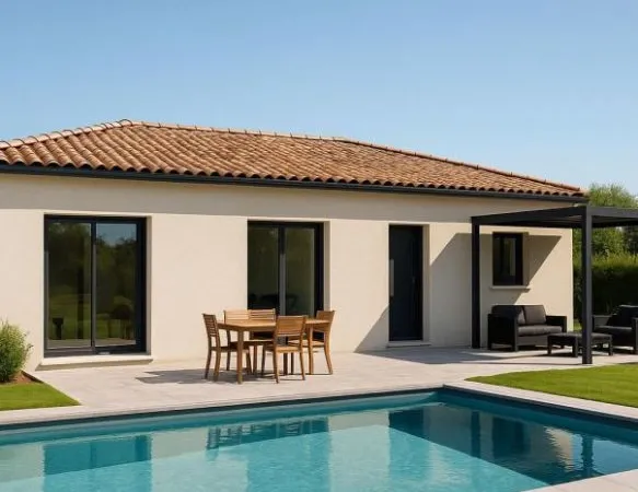 Maison neuve plain-pied 90 m² avec terrain vi... 