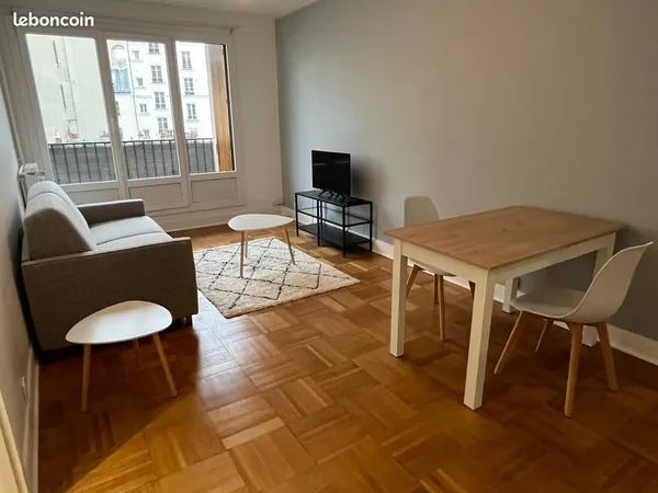 Studio meublé 35m2 quartier Gobelins 