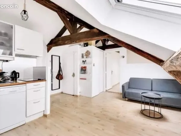 Loue appartement Paris 11ème - 2 pièces, 1 chambre à partir de décembre 