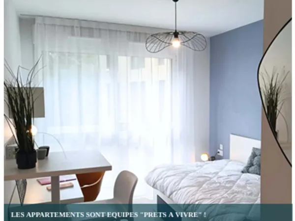 Appartement 2 pièces 41 m² 