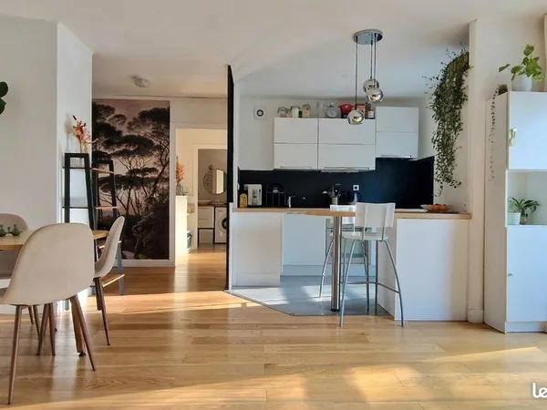 T2 meublé 52 m2 balcon 