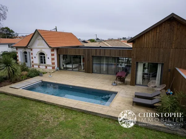 Gujan-Mestras Contemporaine d'exception de plain-pied 190 m 2 
