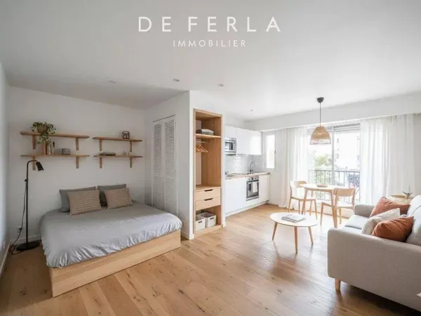 Studio 1 pièce 26 m² 