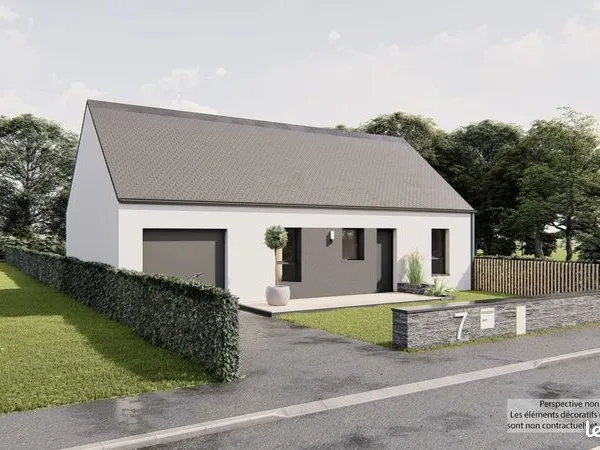 Maison 3 pièces 65 m² 