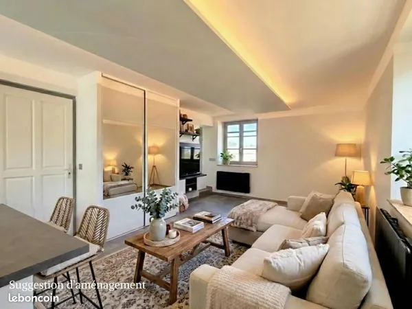 Duplex 3 pièces 58 m² 