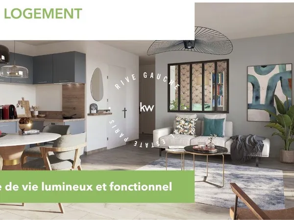 Appartement 3 pièces 50 m² 