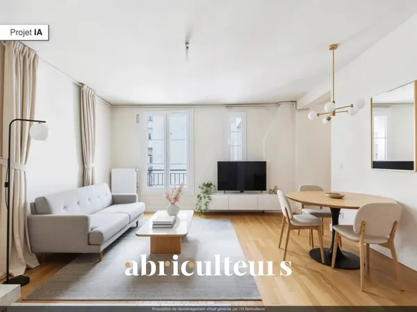 Appartement 3 pièces 58 m² 