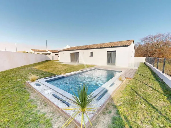 Maison de plain-pied 4 pièces 125 m² 