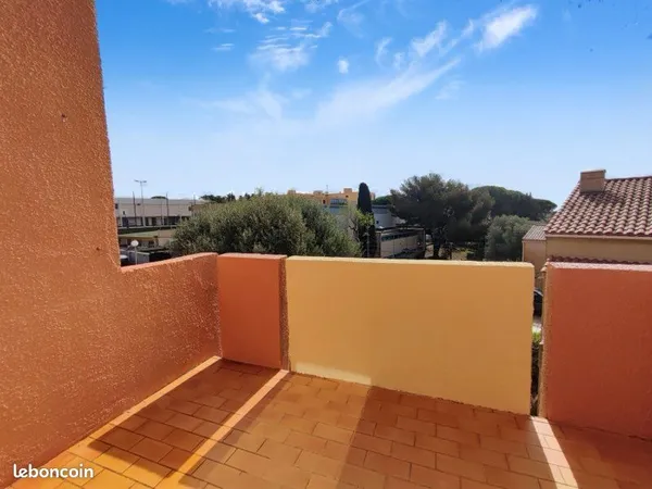 T2 Bandol 33m2 avec chambre + mezzanine + balcon / terrasse 