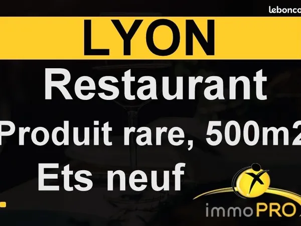 Restaurant 450 m² 