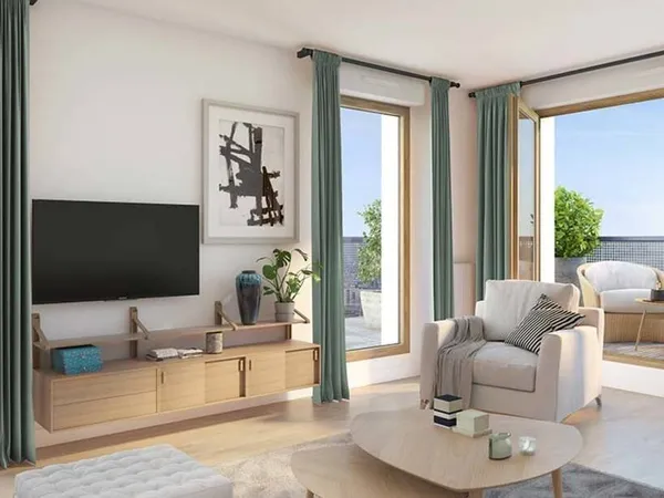 Appartement 3 pièces 66 m² 