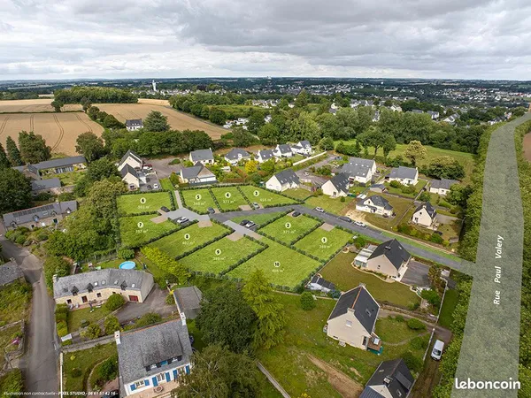 Terrain 348 m² Pontivy 