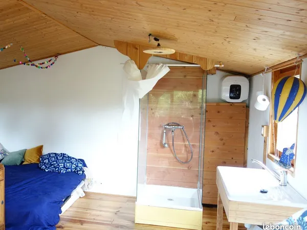 EcoLieu Partagé habitat Chalet17m2 Dispo 