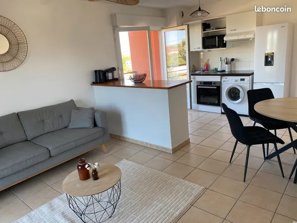 Appartement t3 meublé lumineux 