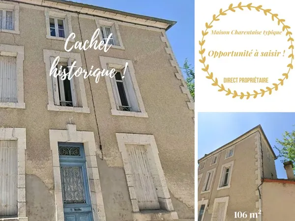 Maison de caractère - Coeur de bourg 