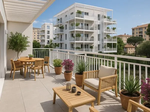 Appartement - 1 pièce - Parc & Riviera - Marseille 8€ 