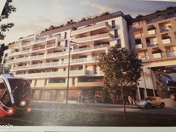 Appartement 2 piéces 44m2 neuf 