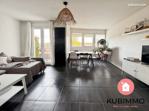 Duplex 3 pièces 69 m² 